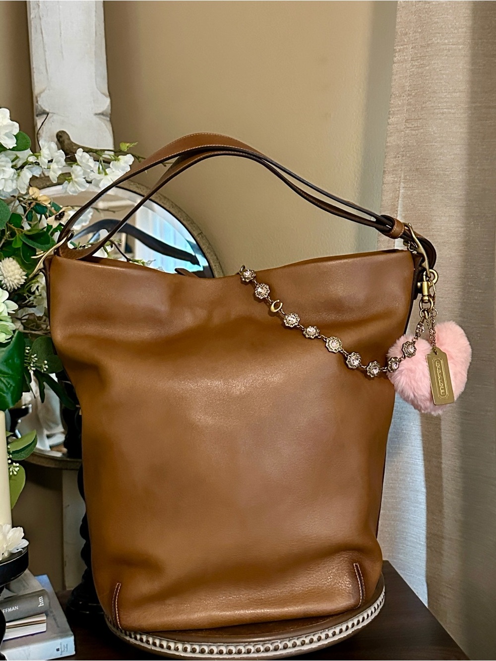 Vintage 2002 Coach Legacy Duffle Bucket Sac (9183) - Picture 13 of 16